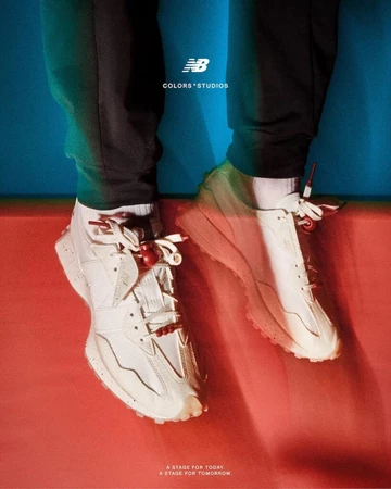 COLORSxSTUDIOS x New Balance 327 White