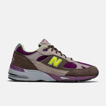 Stray Rats New Balance 991 Brown Purple