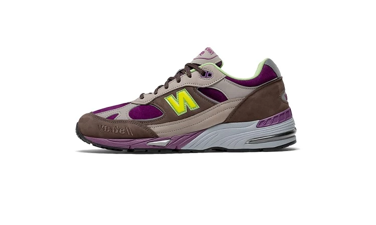 Stray Rats New Balance 991 Brown Purple