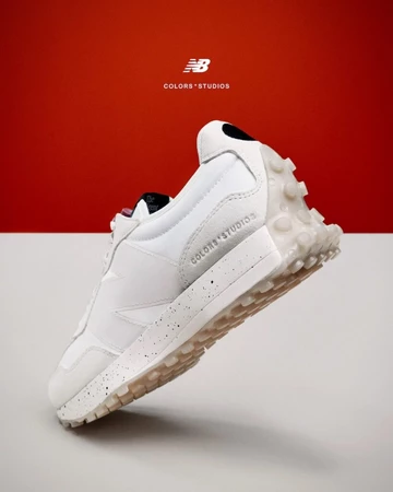 COLORSxSTUDIOS x New Balance 327 White
