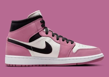 Jordan 1 Mid Berry Pink