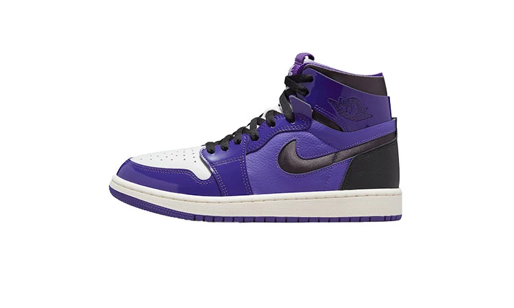 Jordan 1 High Zoom CMFT Purple Patent CT0979 505 Dead Stock