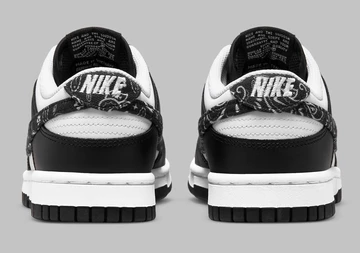 Nike Dunk Low Black Paisley