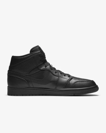 Jordan 1 Mid Triple Black