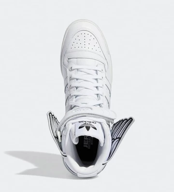 Jeremy Scott adidas Forum Hi Wings White