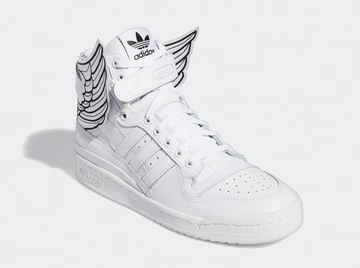Jeremy Scott adidas Forum Hi Wings White