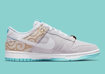 Nike Dunk Low Barber Shop Grey