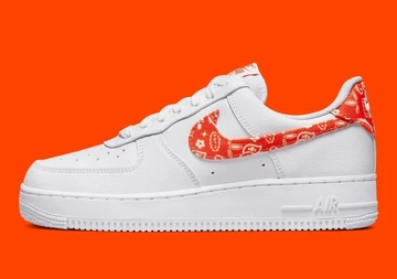 Air Force 1 Orange Paisley