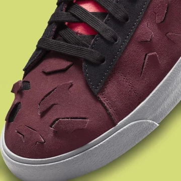 Acronym Nike Blazer Low Night Maroon
