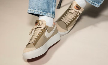 Nike Blazer Low Platform Khaki