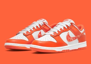 Nike Dunk Low Orange Paisley