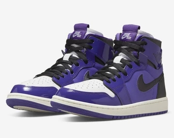 Jordan 1 High Zoom CMFT Purple Patent
