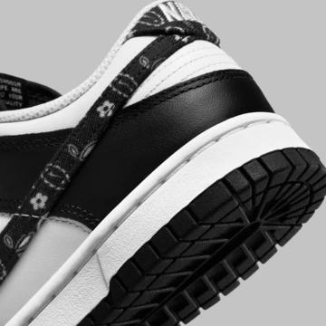 Nike Dunk Low Black Paisley