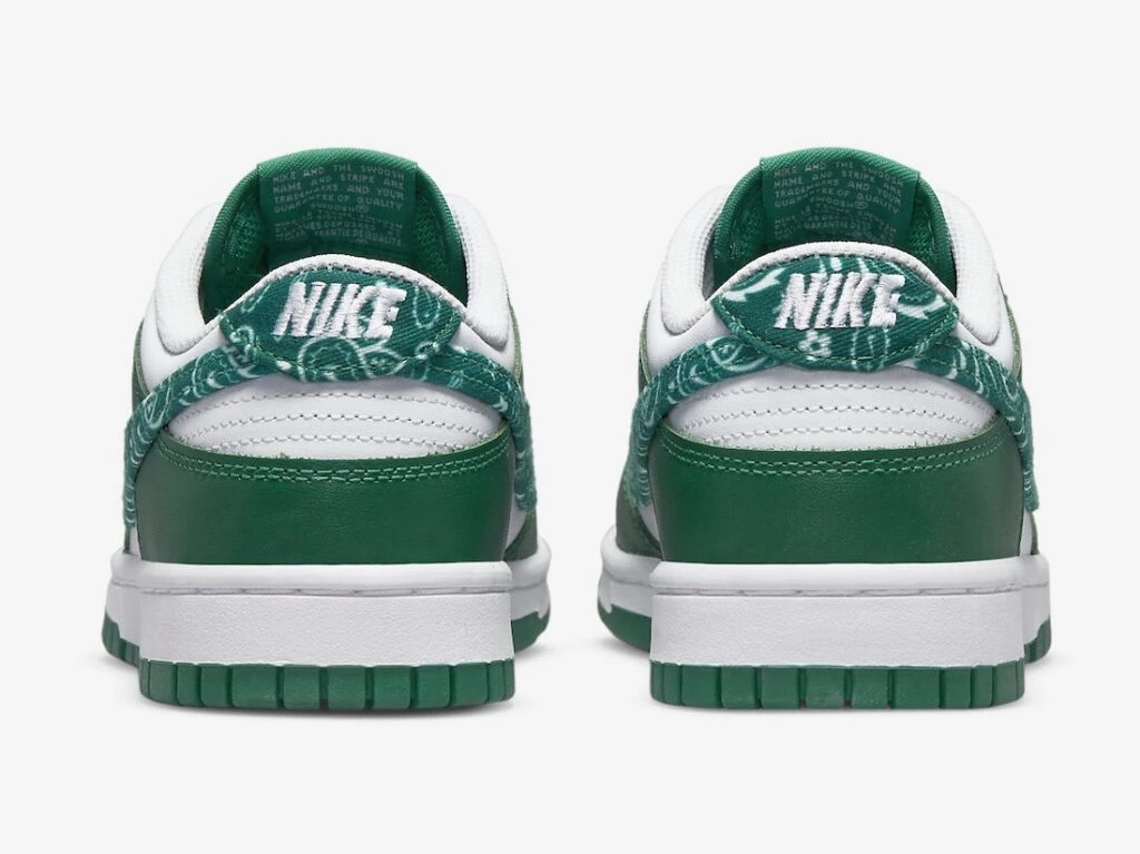 Nike Dunk Low Green Paisley DH4401-102 Dead Stock