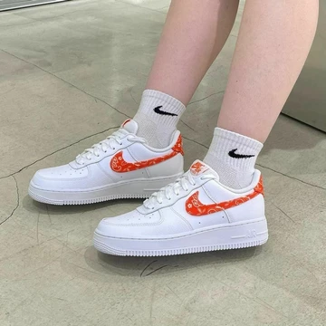 Air Force 1 Orange Paisley