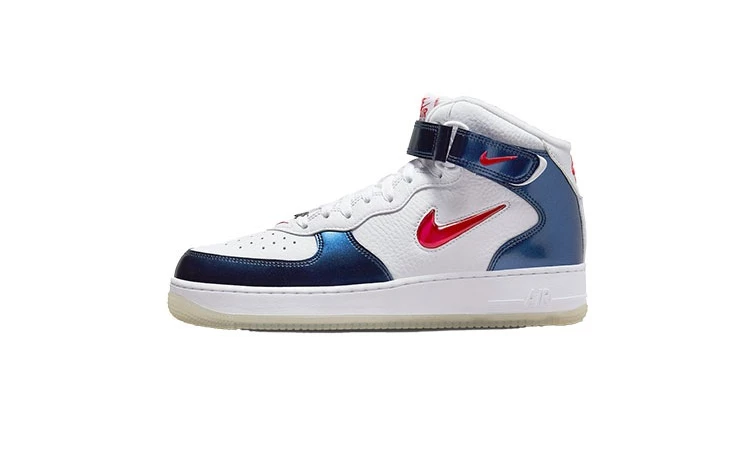 Blue and red nike air force online