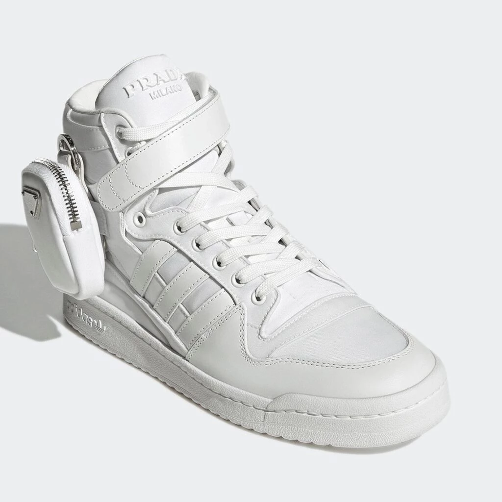 Prada adidas Forum High White GY7041 Dead Stock