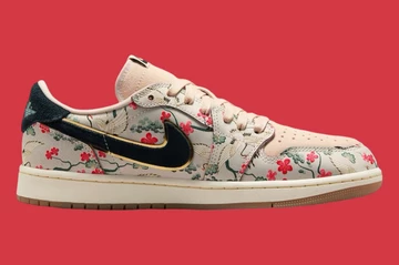 Rui Hachimura x Jordan 1 Low Oatmeal Innenseite