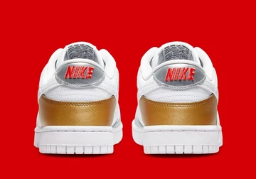 Dunk Low Gold Silver Metallic