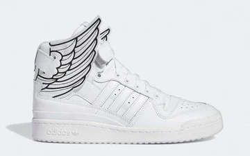 Jeremy Scott adidas Forum Hi Wings White