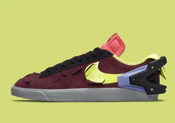 Acronym Nike Blazer Low Night Maroon