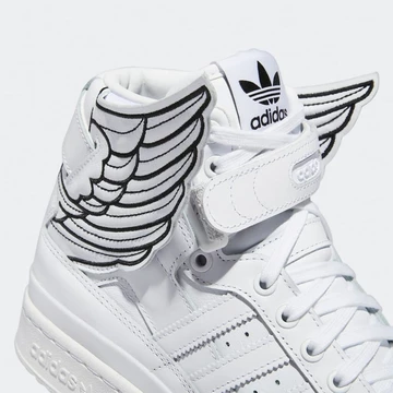 Jeremy Scott adidas Forum Hi Wings White