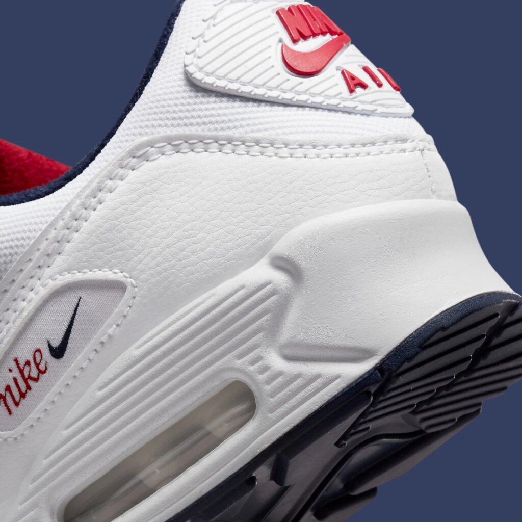 Nike air max 90 essential white/ultramarine men's shoe best sale