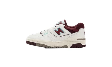 New Balance 550 Burgundy Cyan