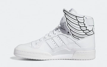 Jeremy Scott adidas Forum Hi Wings White