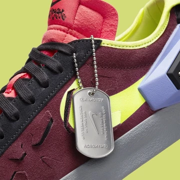 Acronym Nike Blazer Low Night Maroon