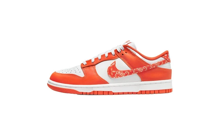 Nike Dunk Low Orange Paisley