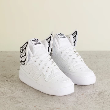 Jeremy Scott adidas Forum Hi Wings White