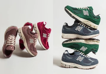 The New Balance 2002 Suede Pack comes with four colourways