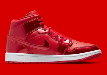 Jordan 1 Mid Pomegranate Red