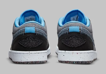 Jordan 1 Low Crater Grey University Blue