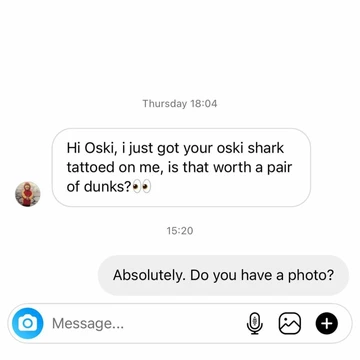 Der Oski Nike SB Dunk High kommt am 13. März