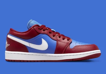 Jordan 1 Low Pomegranate Blue