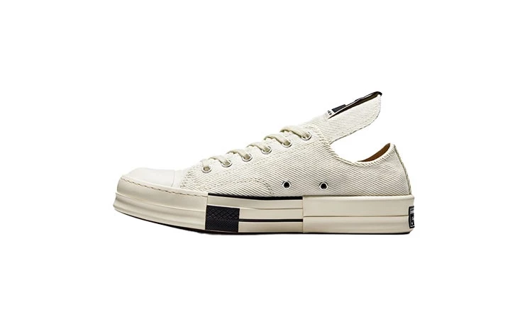 Rick Owens Converse Chuck 70 Low White