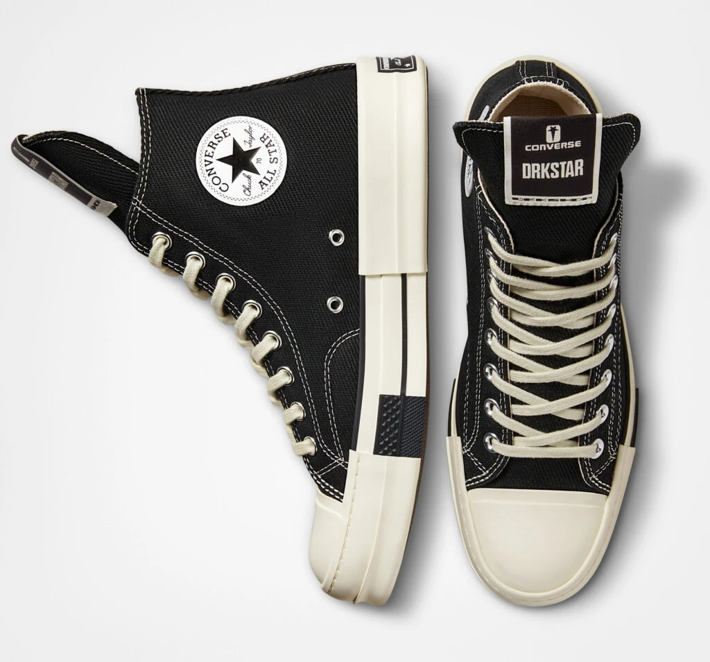 Rick Owens Converse Chuck 70 High Black A00130C | Dead Stock