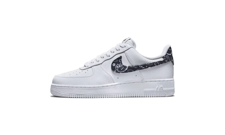 Air Force 1 Low Black Paisley