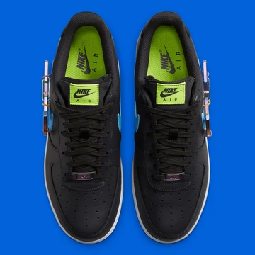 Air Force 1 Low Karabiner Black