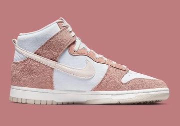 Nike Dunk High Fossil Rose
