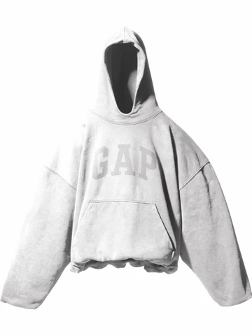 White Hoodie Yeezy Gap Engineered by Balenciaga