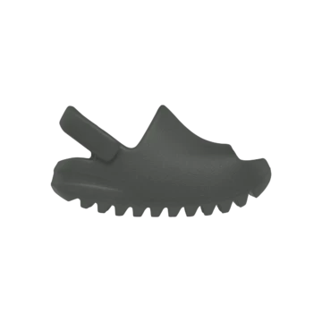 adidas Yeezy Slide Dark Onyx Infants Außenseite links recht