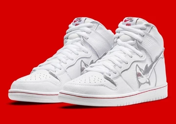 Oski Nike SB Dunk High White Shark