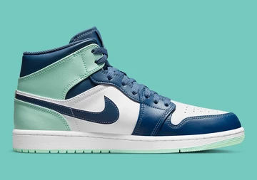 Jordan 1 Mid Blue Mint