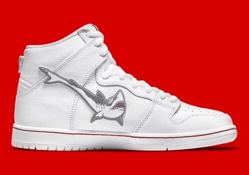 Oski Nike SB Dunk High White Shark