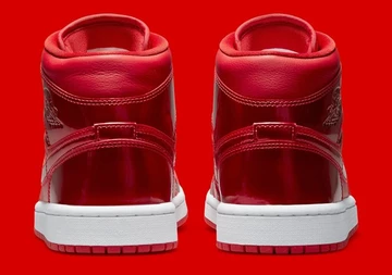 Jordan 1 Mid Pomegranate Red