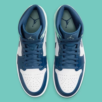 Jordan 1 Mid Blue Mint