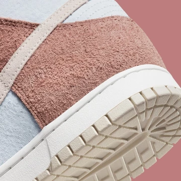Nike Dunk High Fossil Rose